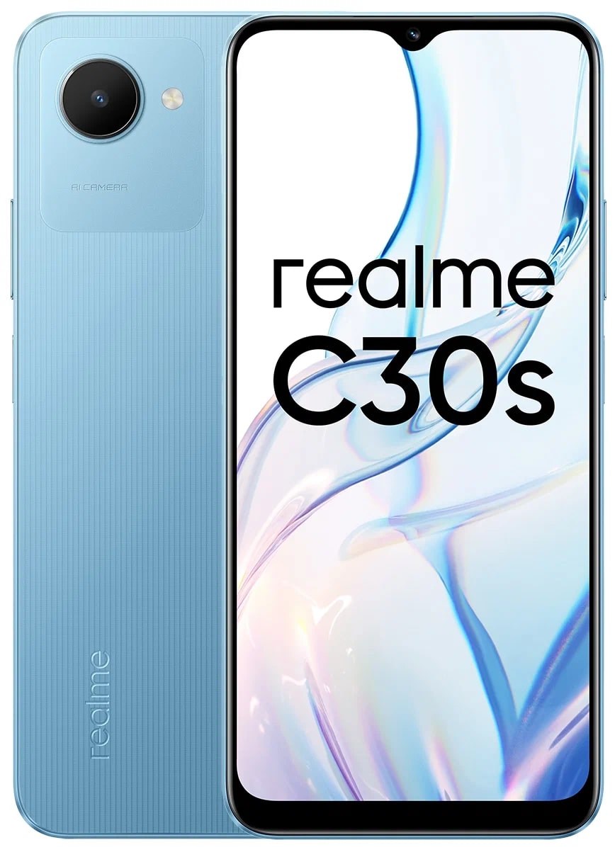 Смартфон realme C30s 3/64 ГБ, синий