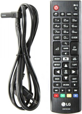 Телевизор 43" LG 43LH595V Full HD, DVB-T2, 1920x1080, Smart TV, 20 Вт, HDMI, Ethernet,Wi-Fi