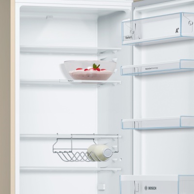 Холодильник BOSCH NatureCool KGE39XK2AR, 353 л, 200 см, бежевый 