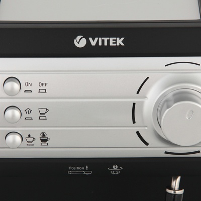 Кофеварка рожкового типа VITEK VT-1519 BK 