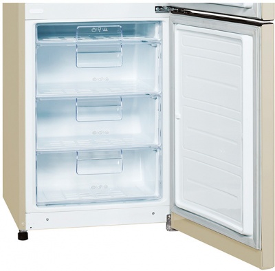 Холодильник LG GA-B409SEQL , 312 л, 2-камерный, 60x65x190см, бежевый