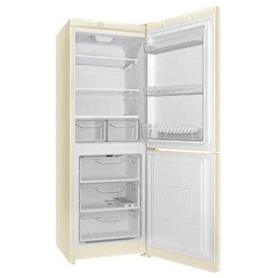 Холодильник Indesit DS 4180 E, 310л, 185 см, ручное, бежевый