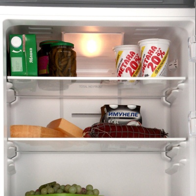 Холодильник Indesit ITF 118 X, No Frost, 298 л, 185 см, нерж. сталь