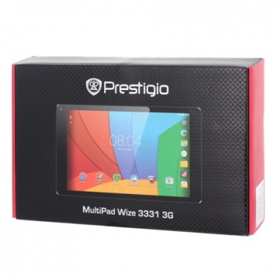 Планшетный компьютер Prestigio PMT3331 10" 8Gb 3G Black 1280x800, 8 ГБ, Android 5.1, 2 МПикс, mic...