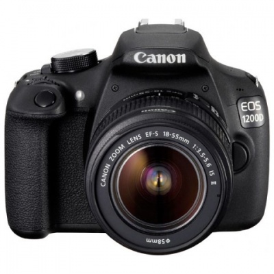 Зеркальный фотоаппарат CANON EOS 1200D EF-S 18-55 III 18 МП, CMOS, SD, RAW, 30 кадров/с, видео до...