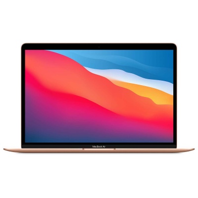 Ноутбук Apple MacBook Air M1 13.3", IPS, Apple M1 8 core 16ГБ, 512ГБ SSD, Mac OS, золотой