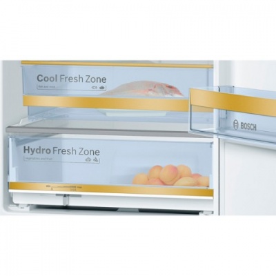Холодильник Bosch Gold Edition KGN39AW18R, 317л, 2-камерный. 200х60х65 см, белый