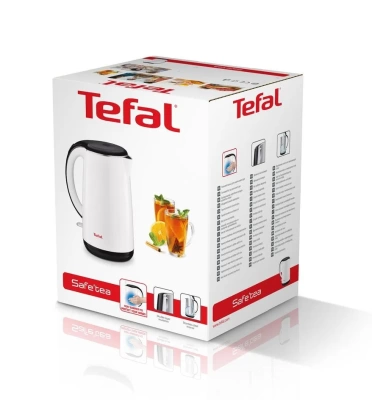 Электрический чайник Tefal Safe to touch KO260130, белый