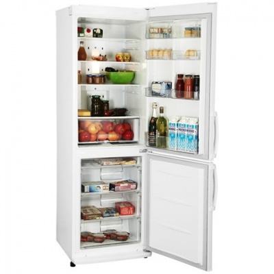 Холодильник LG GA-B409UQA, 304л, 2-камерный, 60x65x190см, белый