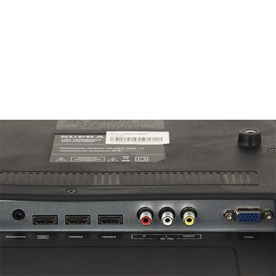 Телевизор 32" Supra STV-LC32LT0060F, 1920x1080, FullHD, 10 Вт, DVB-T2, USB, HDMI, черный